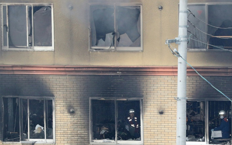 Man sets fire to anime studio in Japan killing 33 people  The Hill