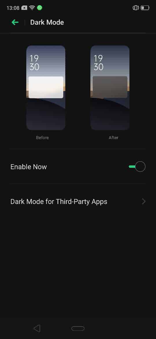 Force Dark Mode Android 10 Huawei