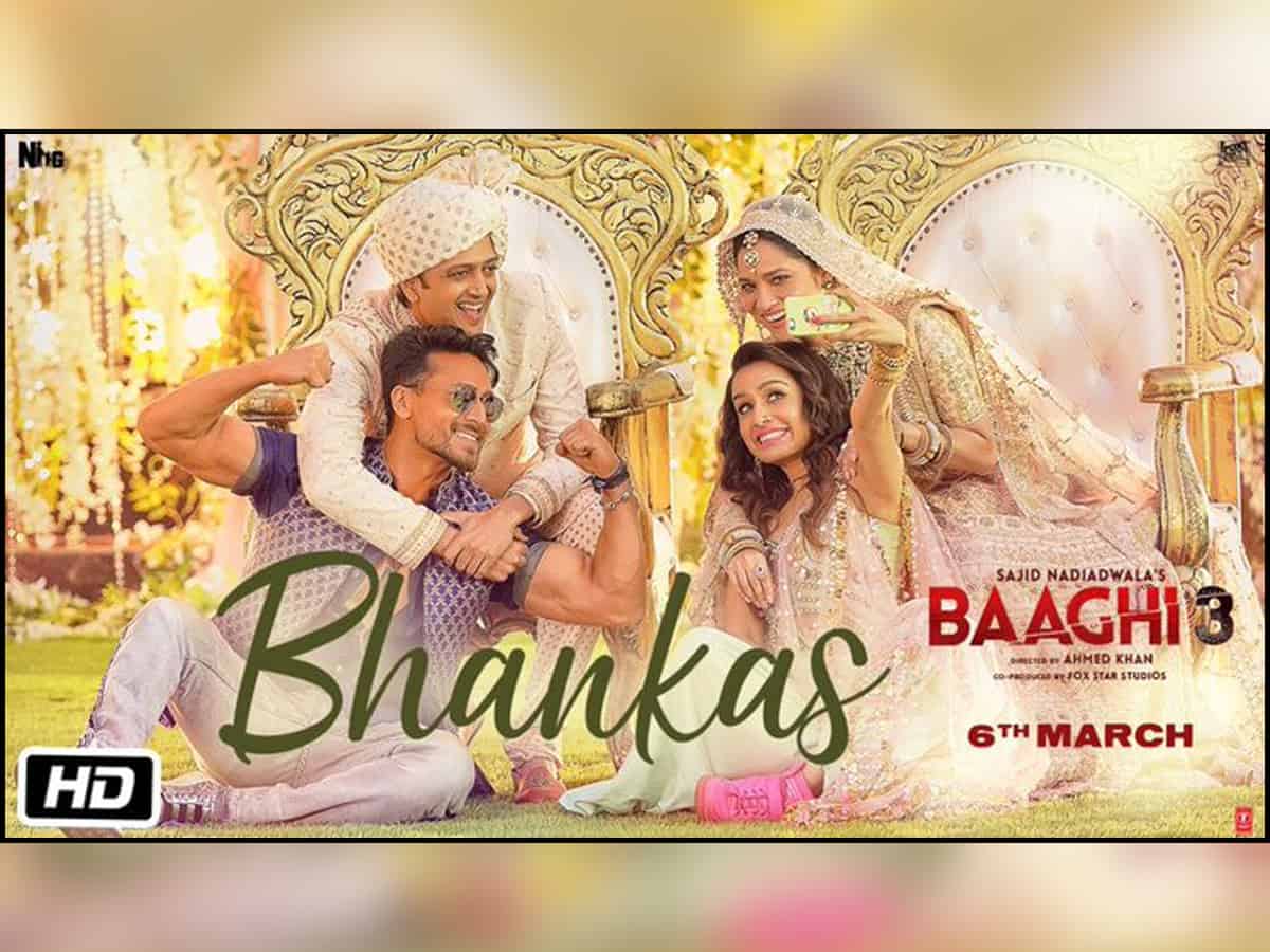 You are currently viewing Tiger Shroff lanza la canción de boda ‘Bhankas’ de ‘Baaghi 3’
