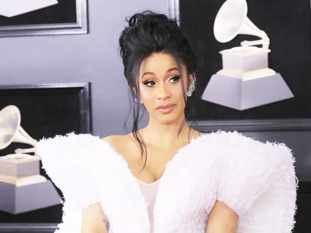 Cardi B updates her enormous peacock tattoo after 10 years