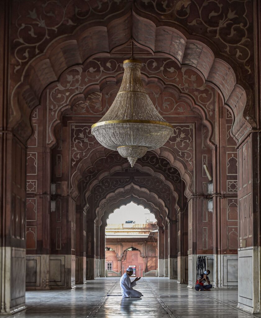 Interior view of jama masjid  Mandu  Dhar  Madhya Pradesh  India Stock  Photo  Alamy