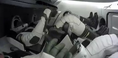 SpaceX Crew Dragon with 4 astronauts reaches space station