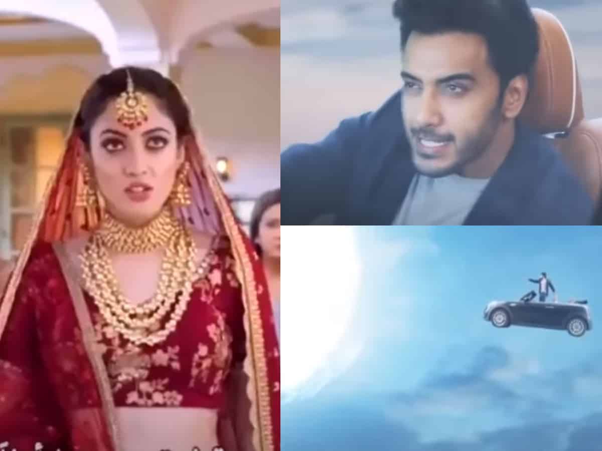 Viral video: In this bizarre TV serial, man fetches bride 'Chand ka tukda'  in a car!