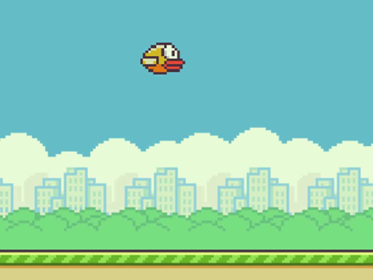 Developer runs Flappy Bird game in macOS interactive notifications
