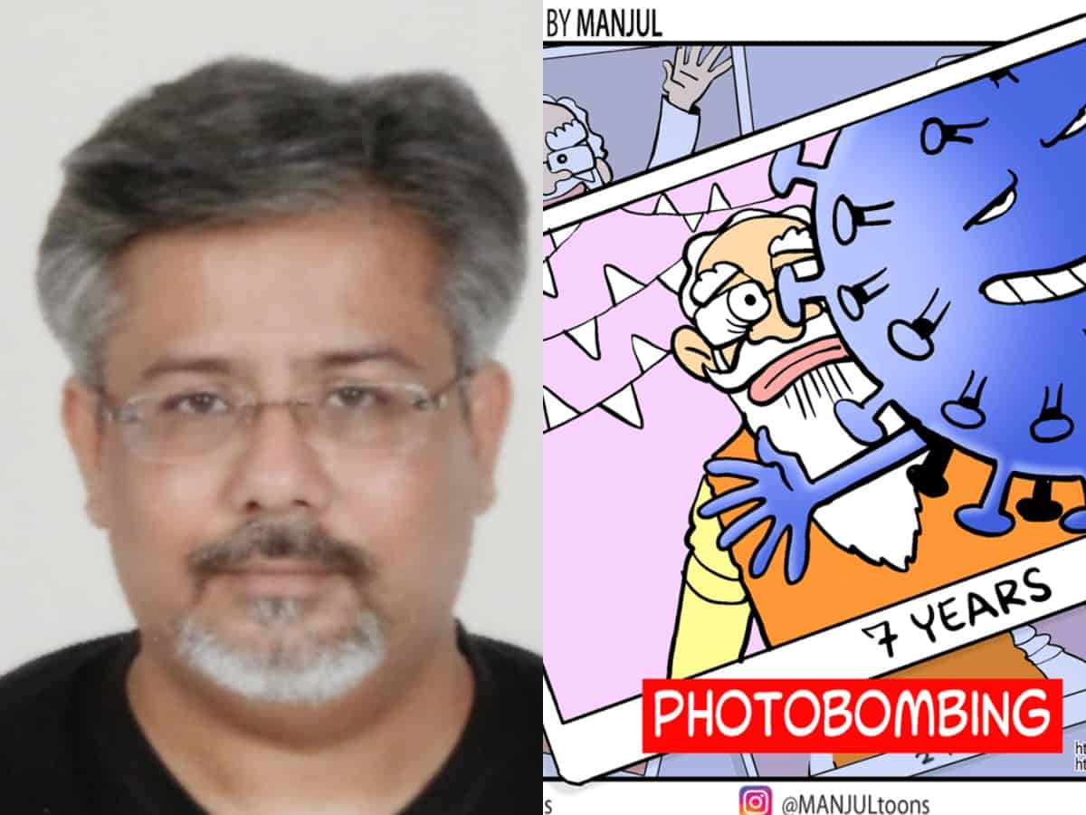 Don't fear jail', says Cartoonist Manjul after Twitter notice on behalf of  central govt