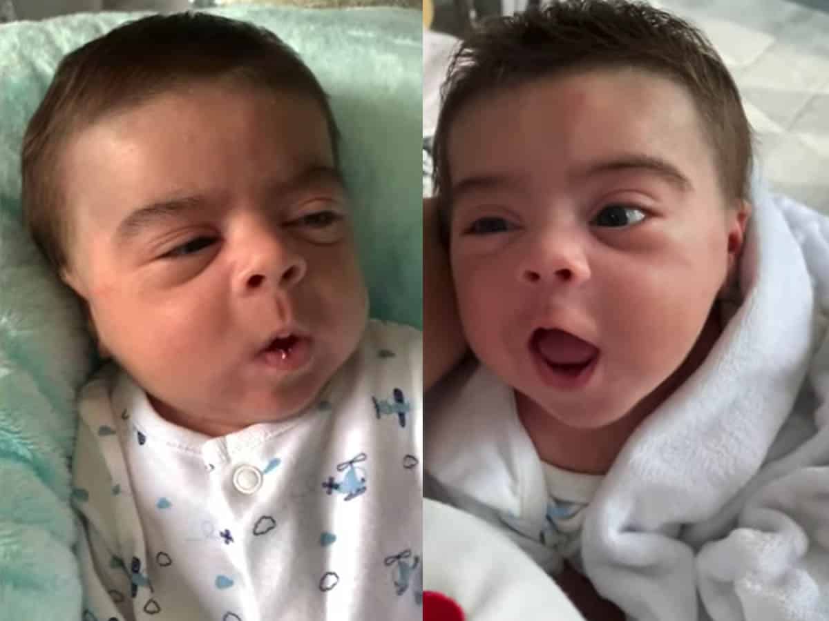 Baby Boy Is Born With Remarkably Full Head Of Hair | LittleThings.com