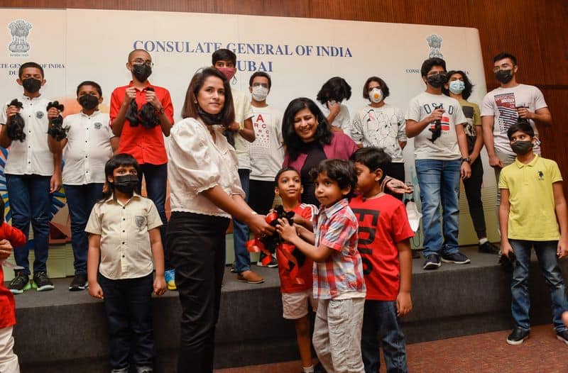 UAE: 3-year-old joins 20 Indian expats for hair donation drive