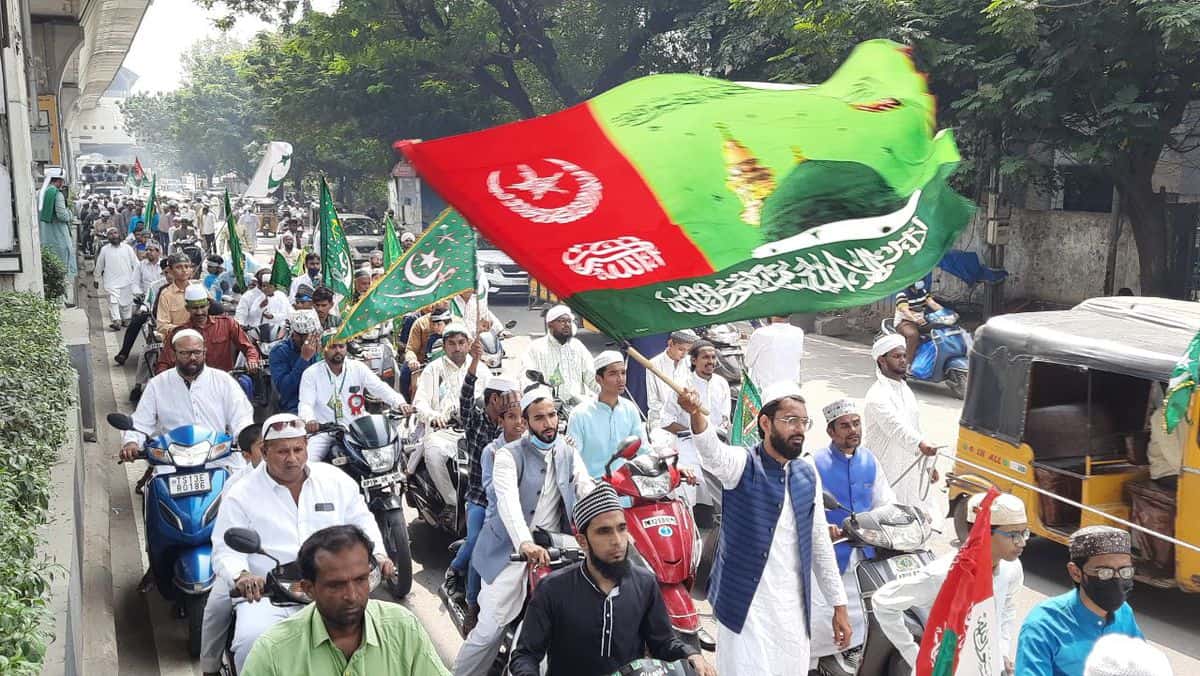 Photos: Milad-un-Nabi procession in Hyderabad