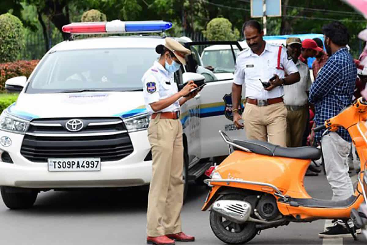 Hyderabad: Traffic challan campaign intensified, people livid