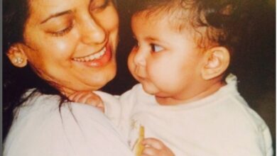 Juhi Chawla with her daughter Jahnavi