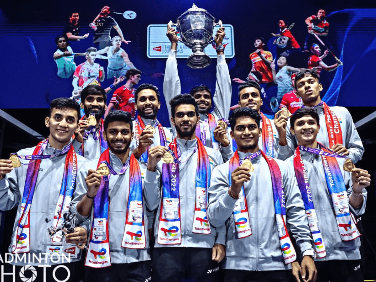 Thomas Cup win has enhanced Indias prestige in world badminton