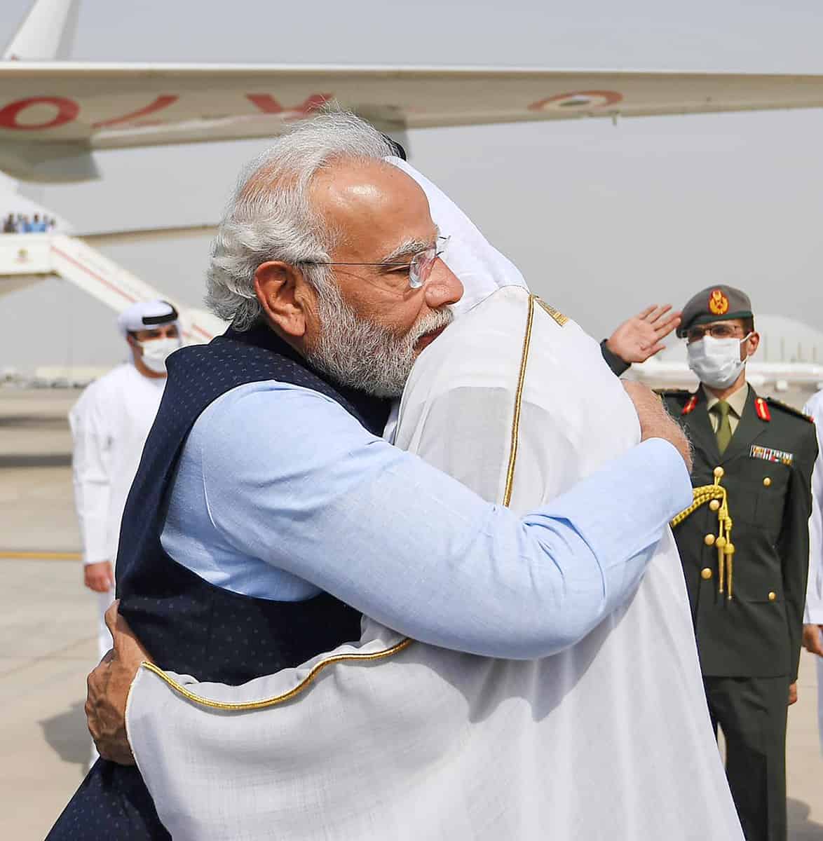 Prime Minister Narendra Modi in Abu Dhabi