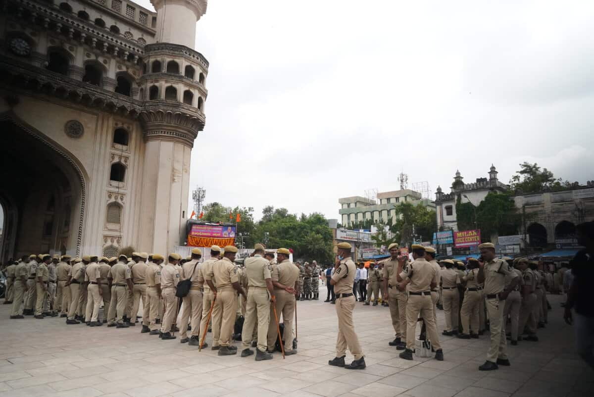 Hyderabad police tighten security ahead of Hanuman Jayanti Yatra