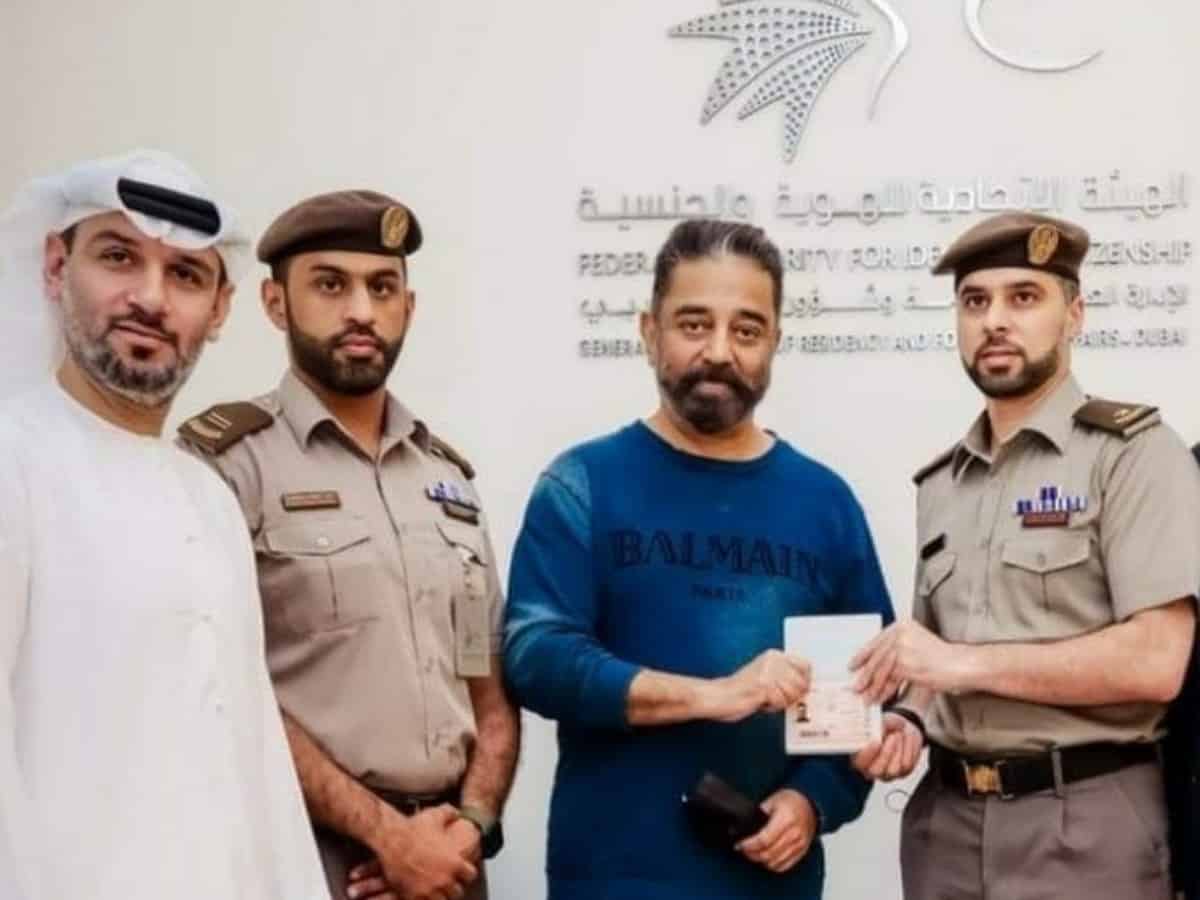 كمال حسن يحصل على التأشيرة الذهبية لدولة الإمارات العربية المتحدة