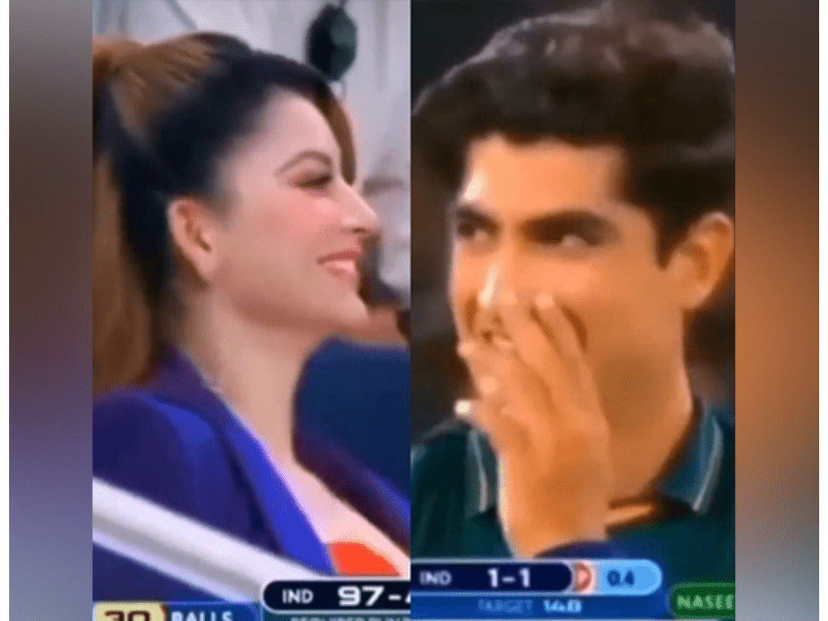 Urvashi Rautela trolled after sharing reel featuring Pak cricketer Naseem  Shah