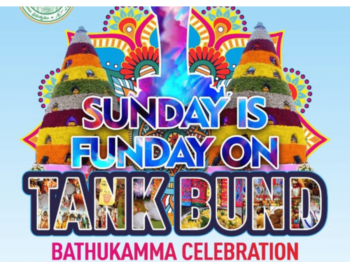 Bathukamma festival themed Sunday Funday to be held at Tank Bund