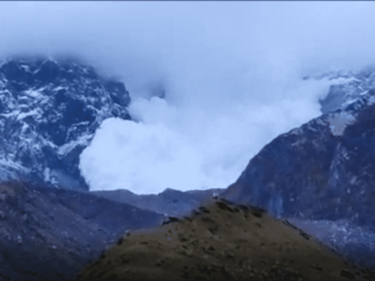 Avalanche again hits hills near Kedarnath temple