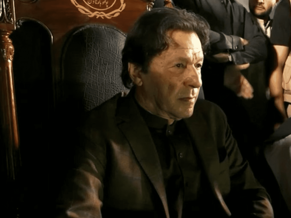 Imran Khan addresses first in-person rally after escaping assassination attempt