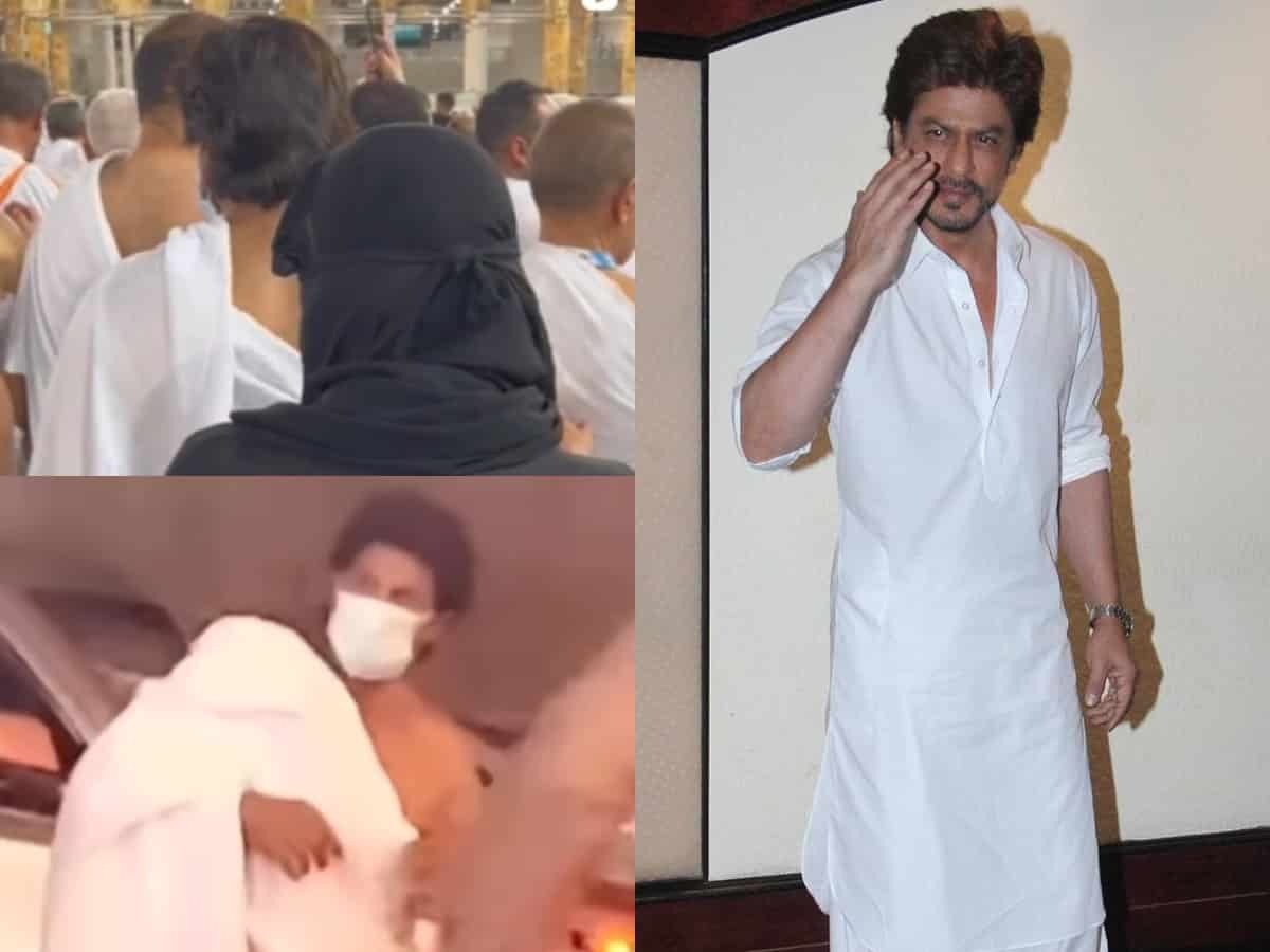New video of SRK doing Tawaf during Umrah goes viral [Watch]