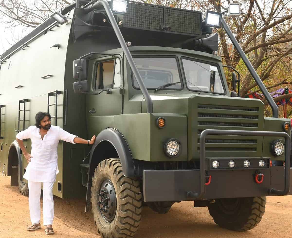 Pawan Kalyan to perform puja of his campaign vehicle at Telangana ...
