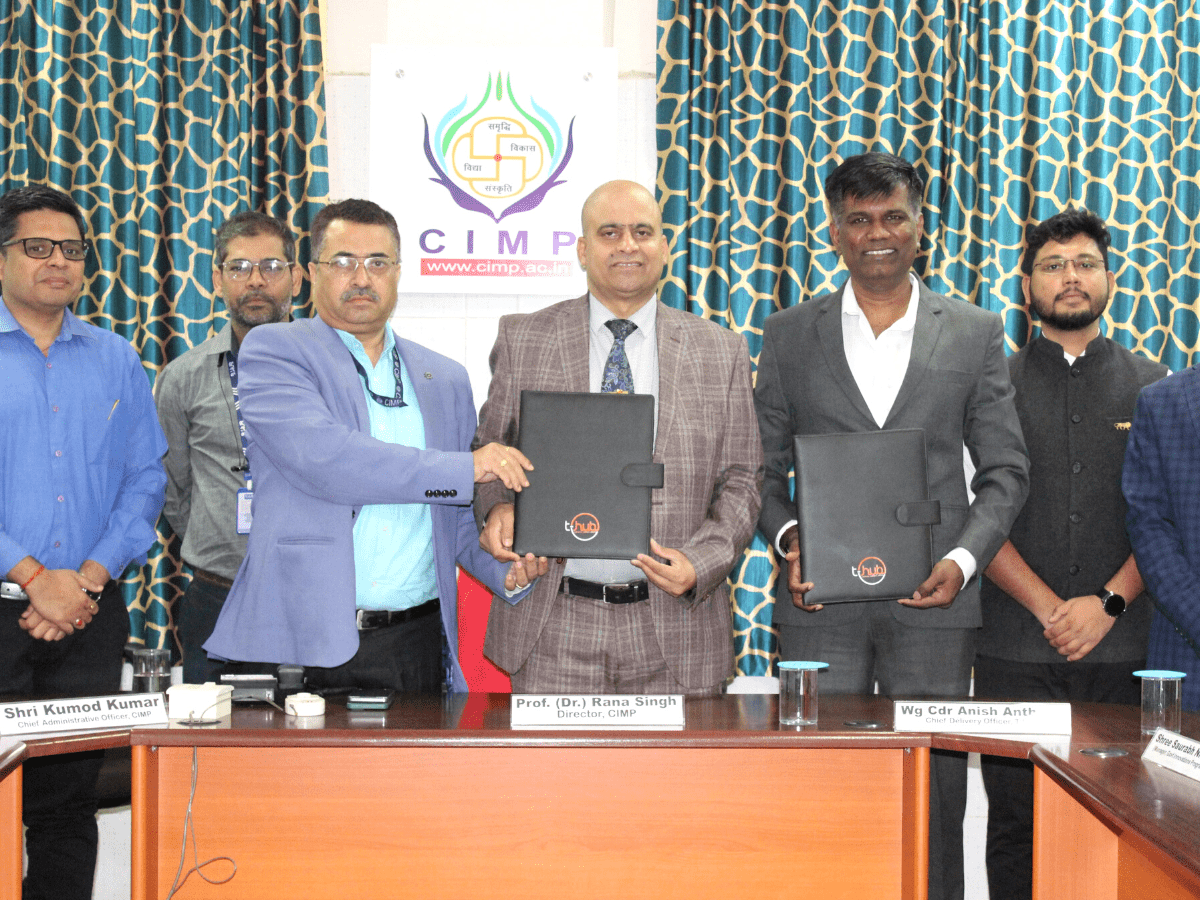T-Hub, CIMP join hands to boost Bihar’s entrepreneurial ecosystem
