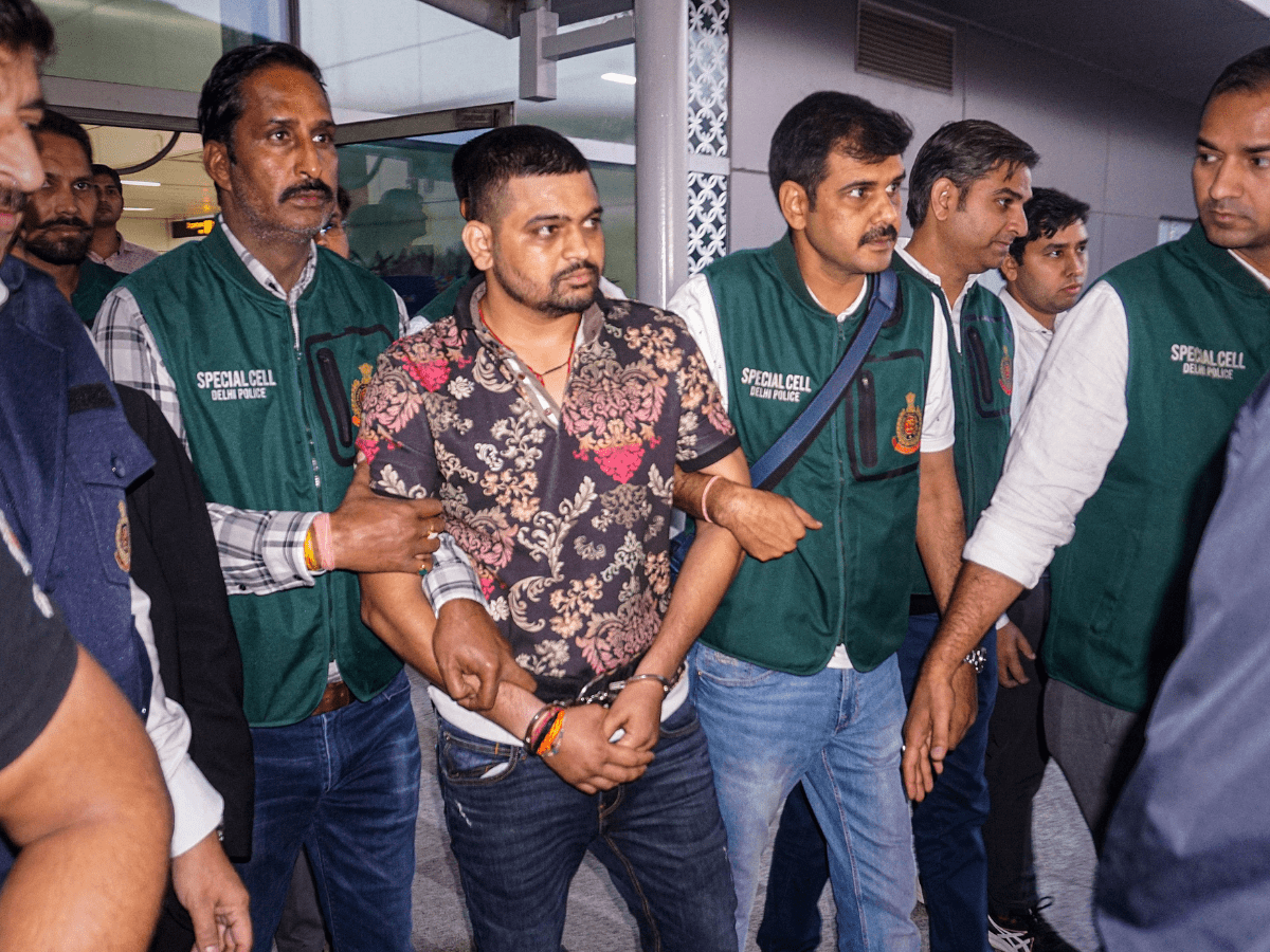 Gangster Deepak 'Boxer' brought to India from Mexico; his aide spent Rs 55  l on his escape