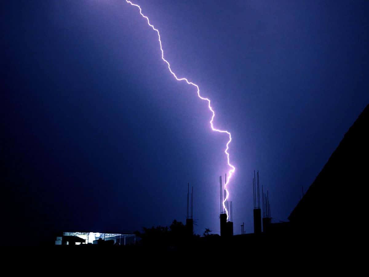Telangana: Lightning claims 2 lives amid heavy rainfall, 5 injured