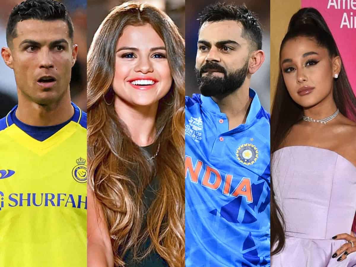 Top celebrities on Instagram in the world