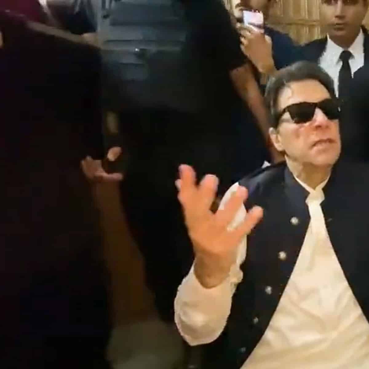 Imran Khan appears at anti-terrorism court