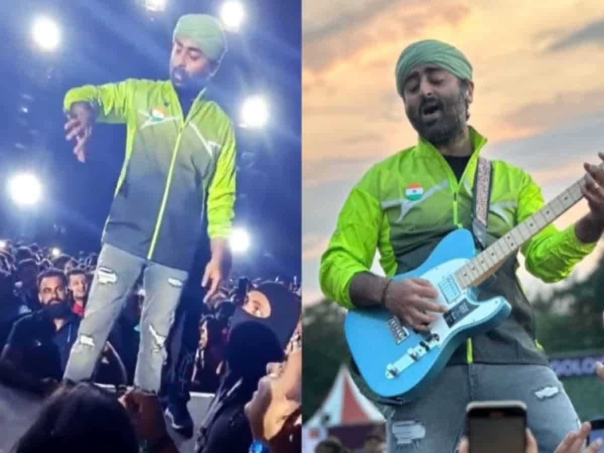 Arijit Singh injured after excited fan pulls hand during live ...