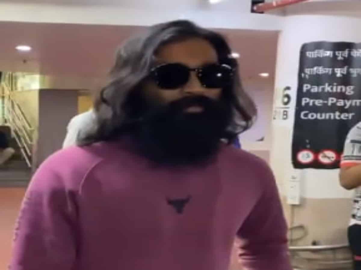 Dhanush looks unrecognisable in long hair, beard; fans call him ...