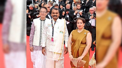 Union Minister Murugan feels "proud" as he represents Indian culture on Cannes red carpet