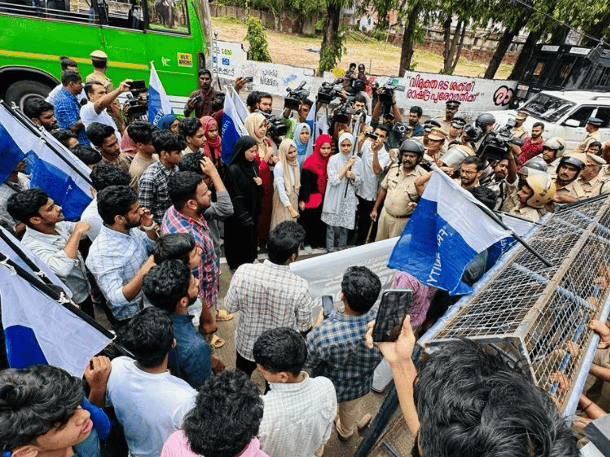 Protest in Kerala against 'The Kerala Story' screening