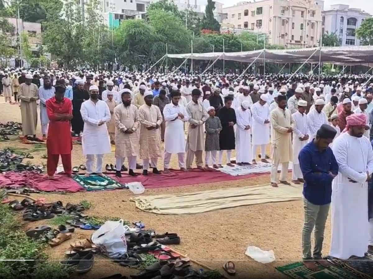 Bakri Eid celebrations in Telangana marked with religious zeal, unity - Vimarsana News