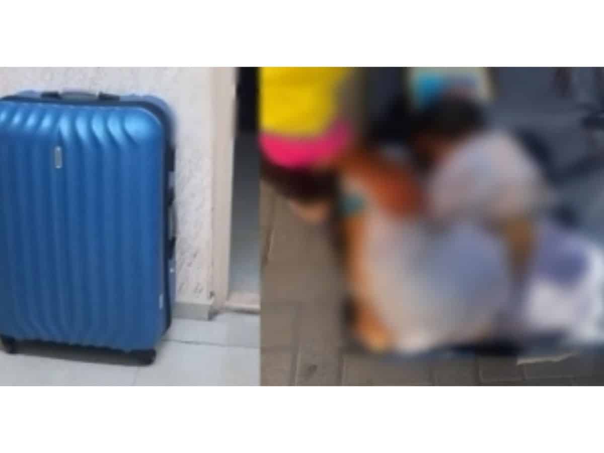 Woman kills mother, goes to police with body in suitcase - Vimarsana News