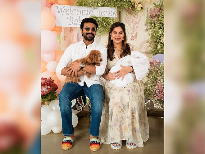 Ram Charan walks barefoot at the airport as he heads to Oscars 2023; fans  fall in love with his simplicity; call him the most humble actor ever