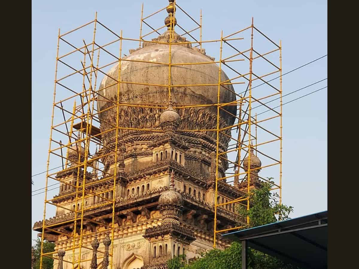 Hyderabad: Saidanima Tomb restored by Aga Khan Trust