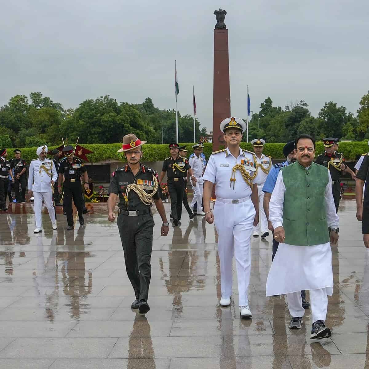 Kargil Vijay Diwas: Homage at National War Memorial