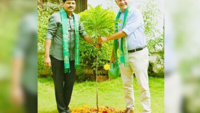 Telangana: Environmentalist Erik Solheim participates in 'Green India Challenge'
