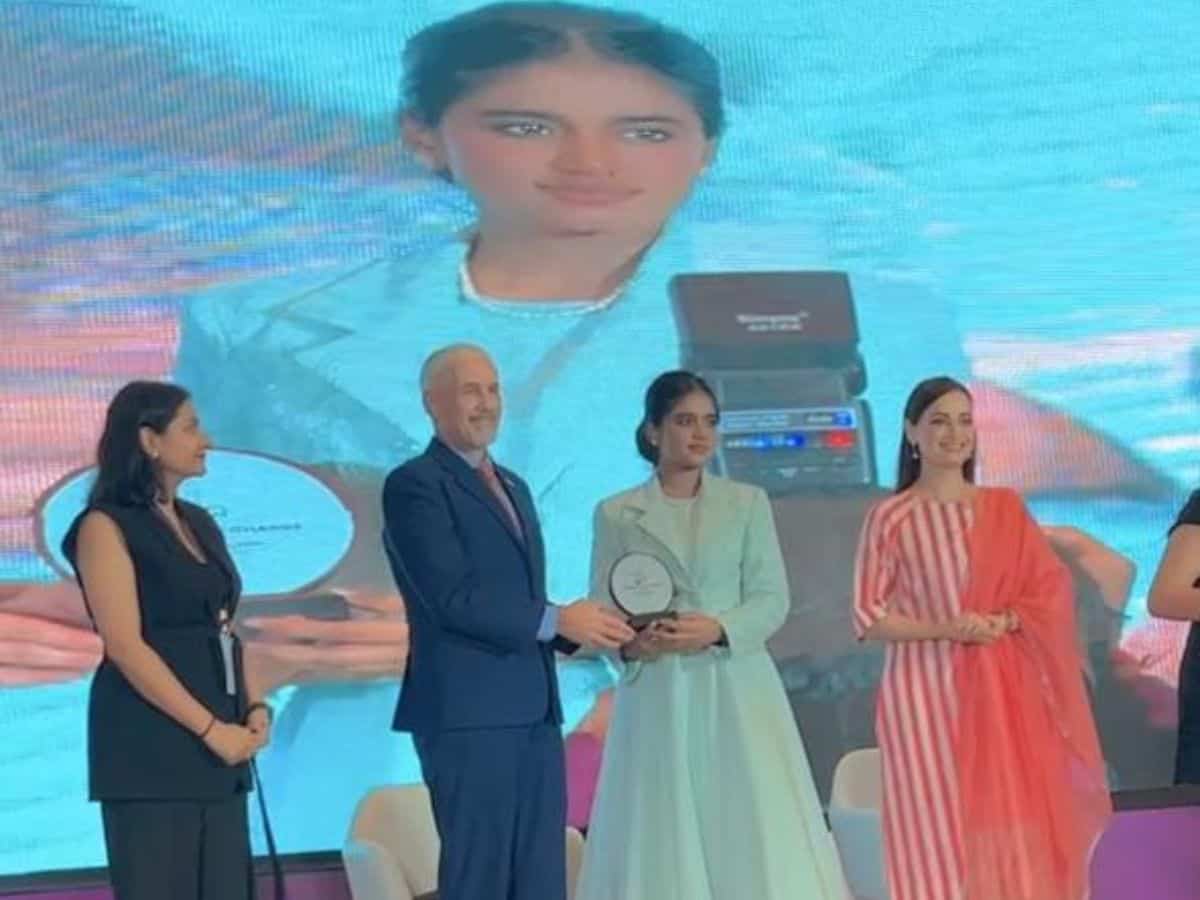 Hyderabad’s young mental health advocate bags Girl Up’s ‘Champions of Change’ award