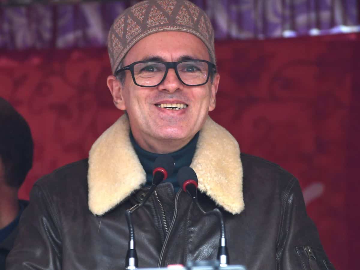 NC sacrificed for tricolour when others were selling 'Azadi' dreams: Omar
