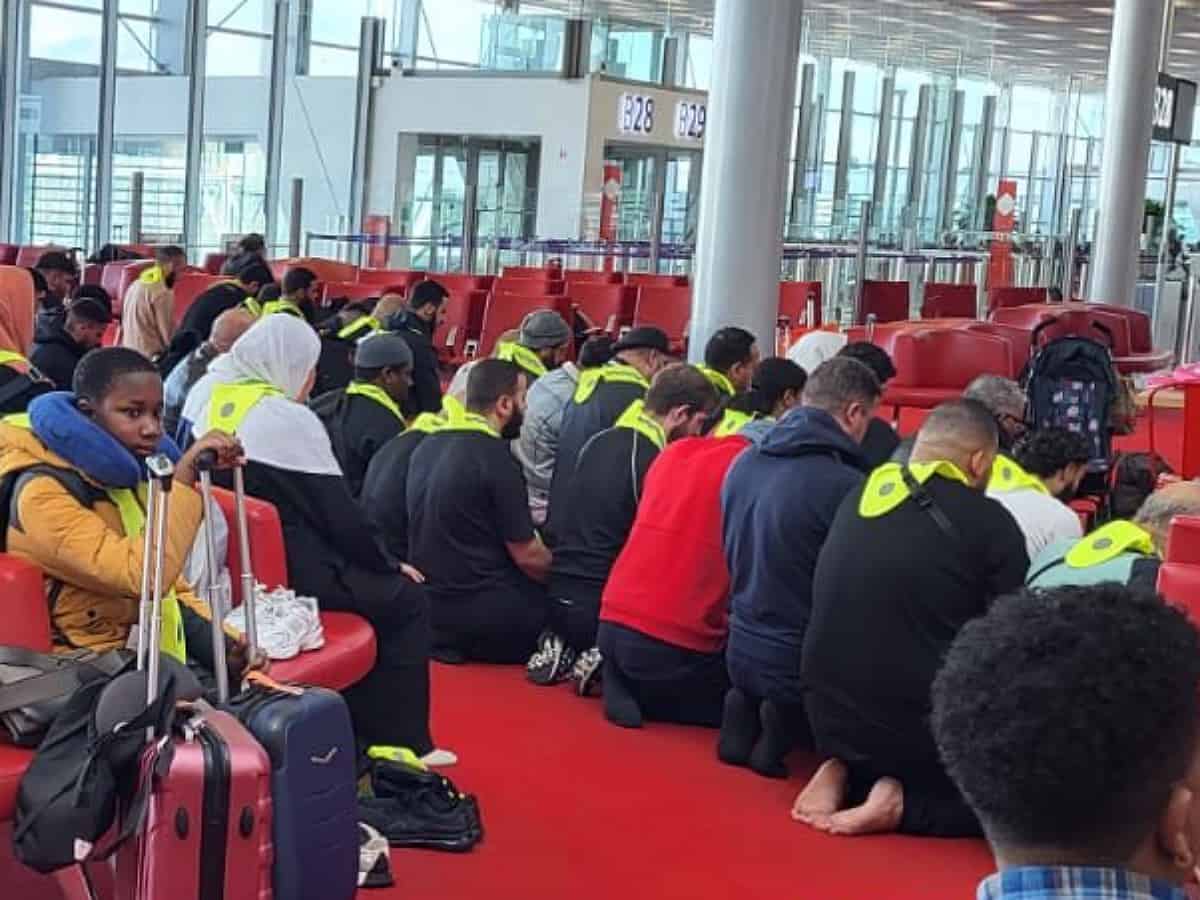 Passengers offering namaz at Paris airport spark controversy