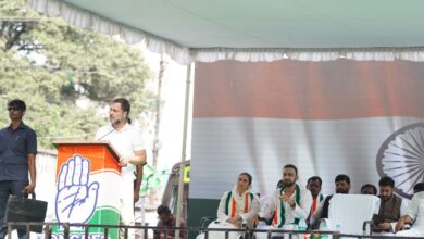 No cases on Owaisi as he is helping Modi: Rahul in Hyderabad