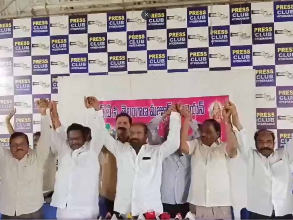 image of Telangana polls: TSRTC JAC lends last-minute support to Congress