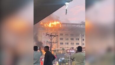 Major fire in Ankura Hospital