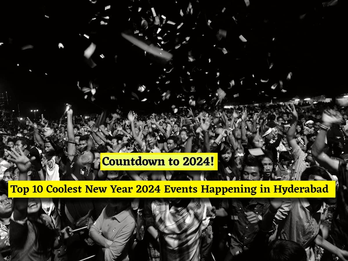 HYDERABADS NEW YEAR BASH 2024 (Open Air) - Hyderabad