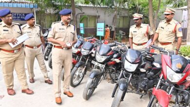 Hyderabad: Habitual motorcycle thief caught in Uppal, 23 vehicles recovered