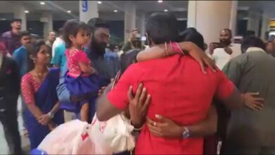 Men reunite with family at Hyderabad Airport after years in Dubai Jail