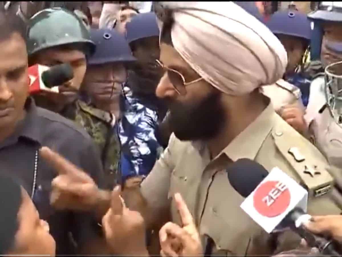 Video of BJP cadre calling Sikh officer 'Khalistani' surfaces, causes furore