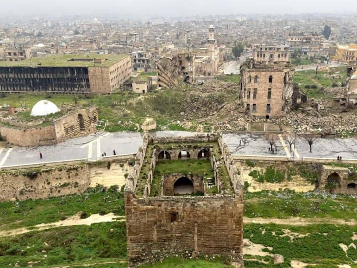 Citadel in Syria's Aleppo reopens after post-earthquake restoration